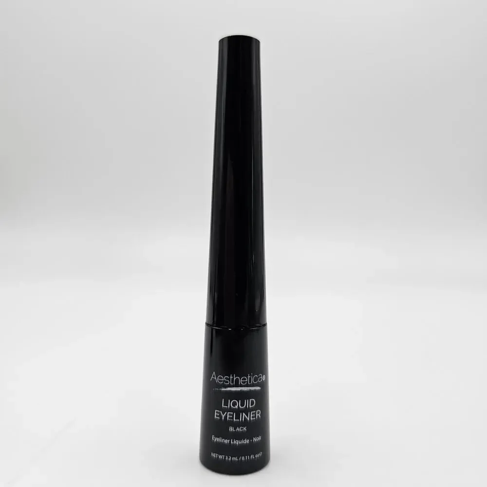 Aesthetica Liquid Eyeliner Black 3.2 ml / 0.11 fl oz Travel Size New in‎ Box